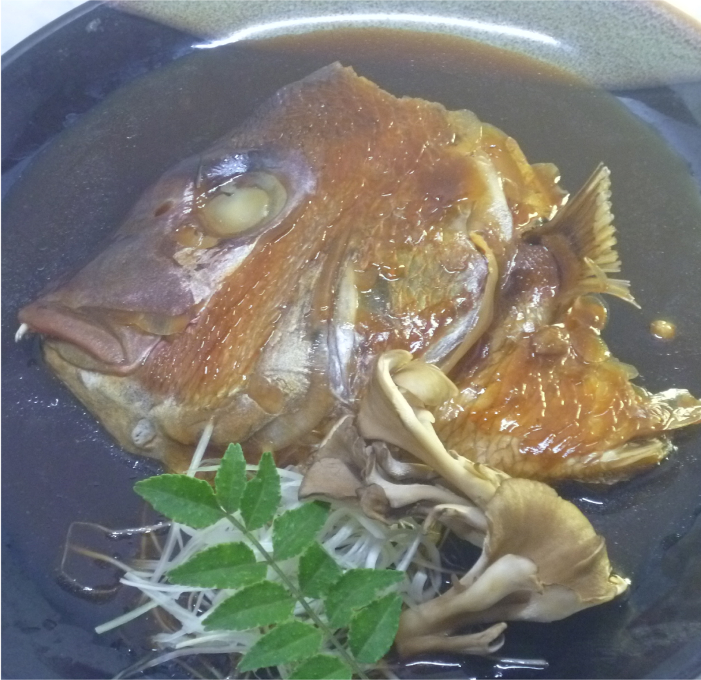 鯛のかぶと煮